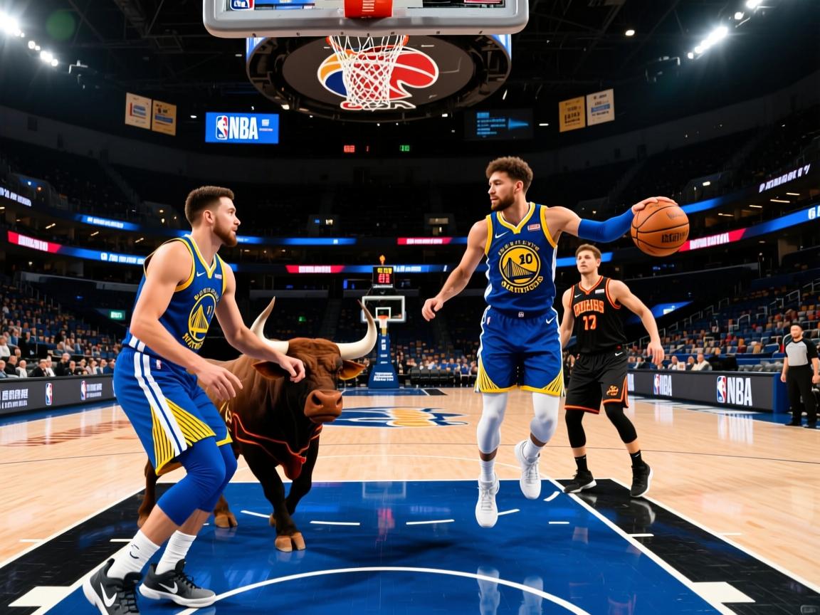 勇士队逆转公牛队，晋级季后赛  第2张