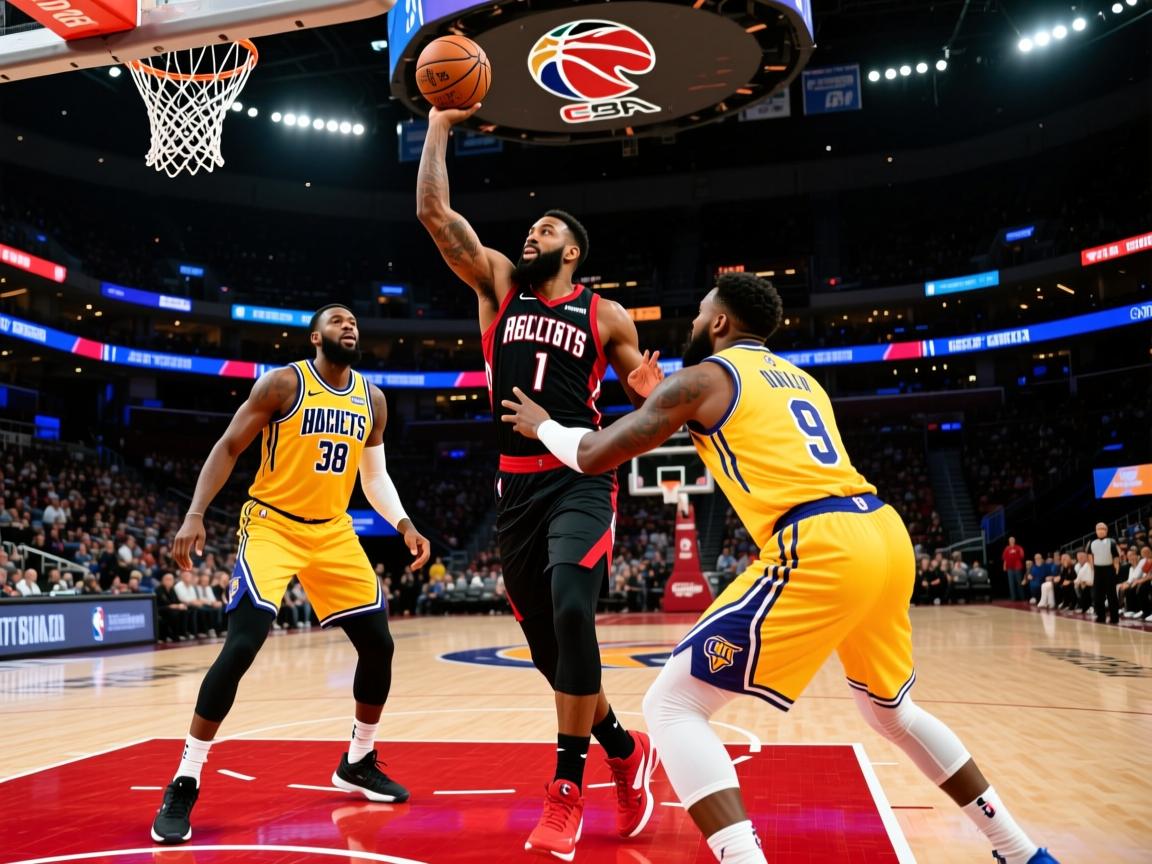 火箭队力克掘金队，哈登独得38分  第2张